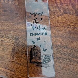 Inspirational Design Acrylic Bookmark